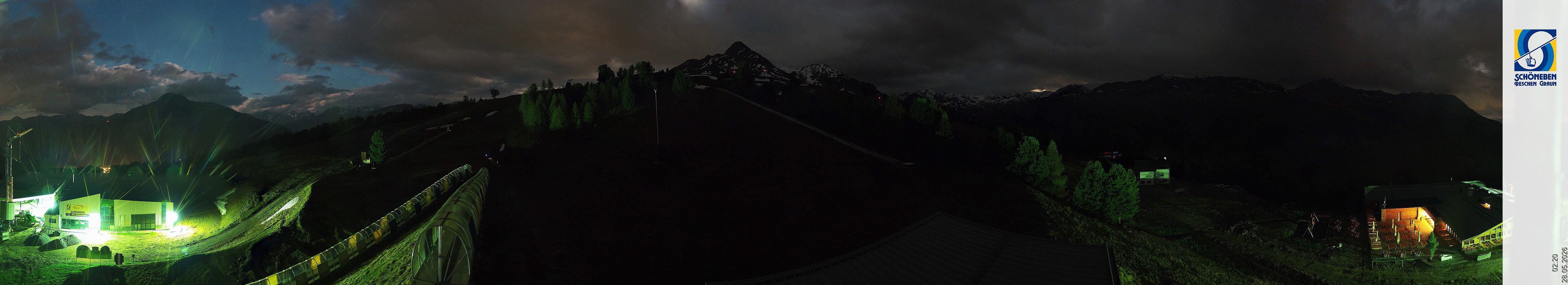 Archiv Foto Webcam Schöneben - Panoramablick von der Mittelstation