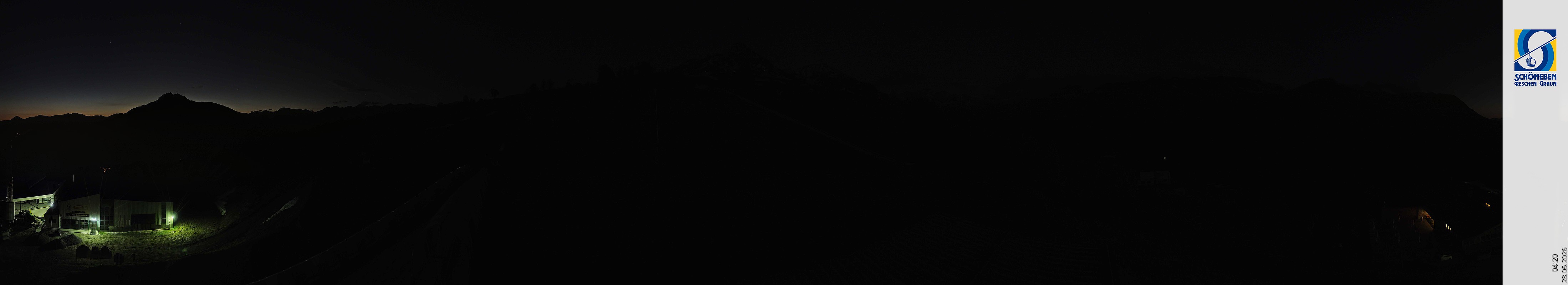 Archiv Foto Webcam Schöneben - Panoramablick von der Mittelstation