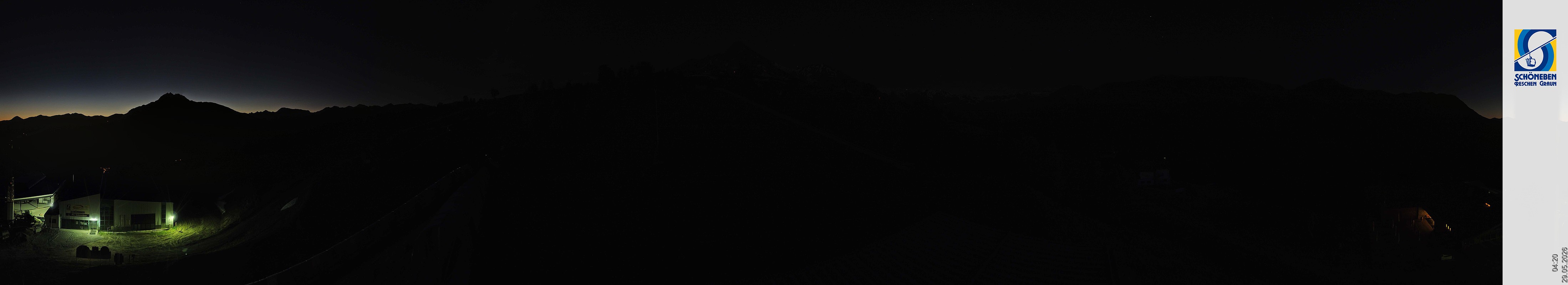 Archiv Foto Webcam Schöneben - Panoramablick von der Mittelstation