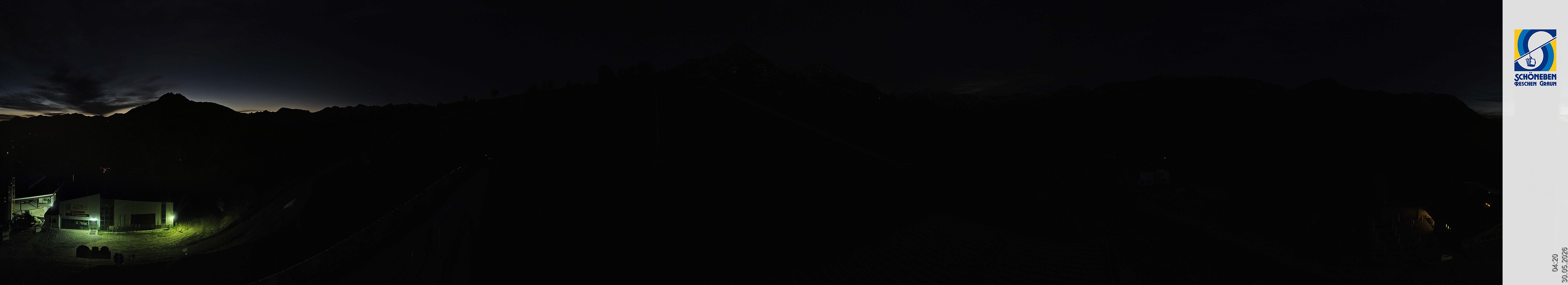 Archiv Foto Webcam Schöneben - Panoramablick von der Mittelstation