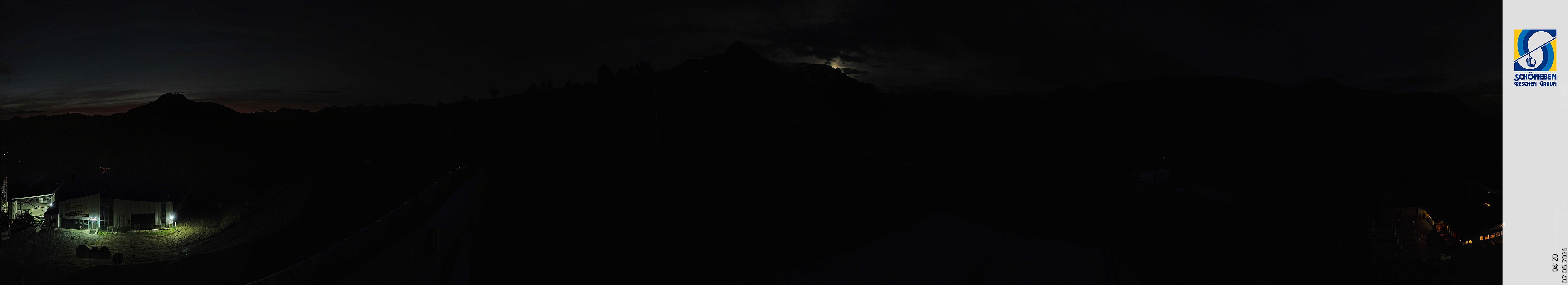 Archiv Foto Webcam Schöneben - Panoramablick von der Mittelstation