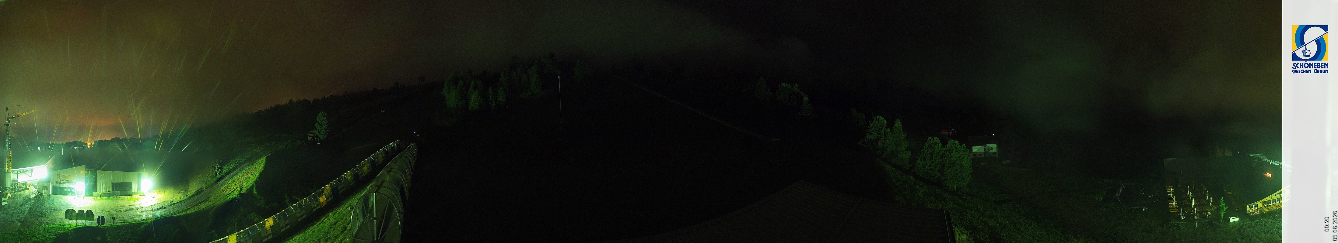 Archiv Foto Webcam Schöneben - Panoramablick von der Mittelstation