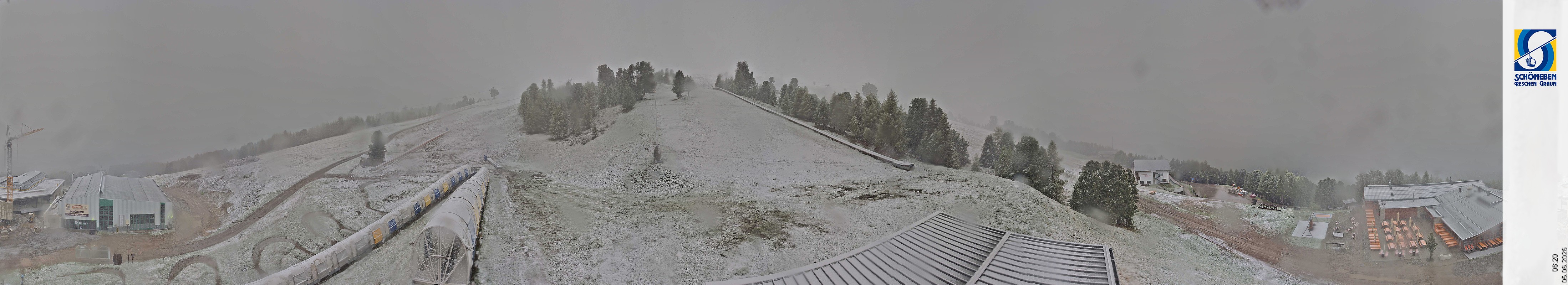 Archiv Foto Webcam Schöneben - Panoramablick von der Mittelstation