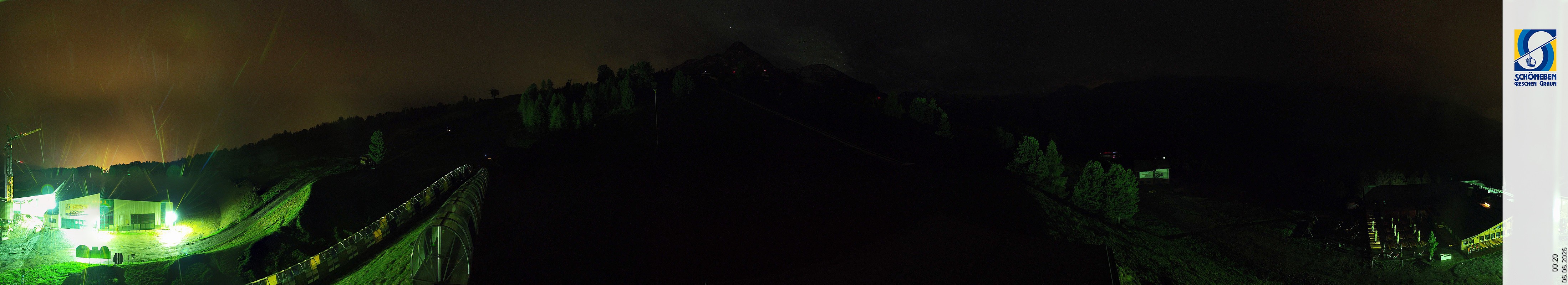 Archiv Foto Webcam Schöneben - Panoramablick von der Mittelstation