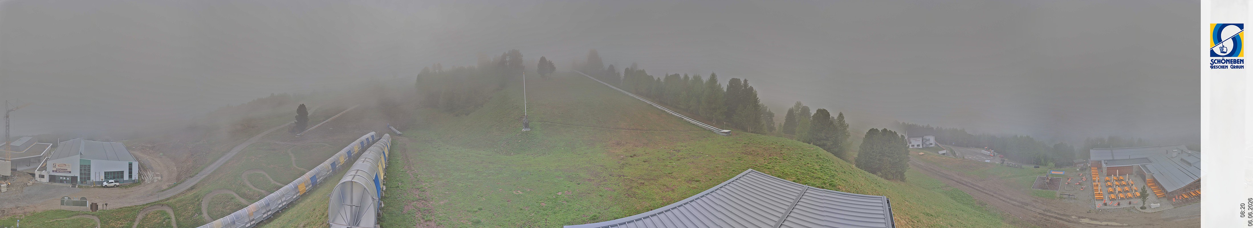 Archiv Foto Webcam Schöneben - Panoramablick von der Mittelstation