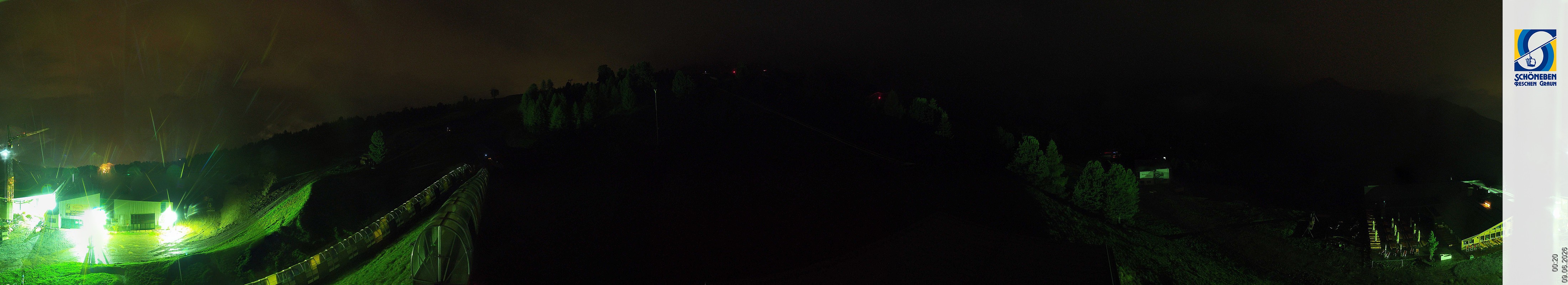 Archiv Foto Webcam Schöneben - Panoramablick von der Mittelstation