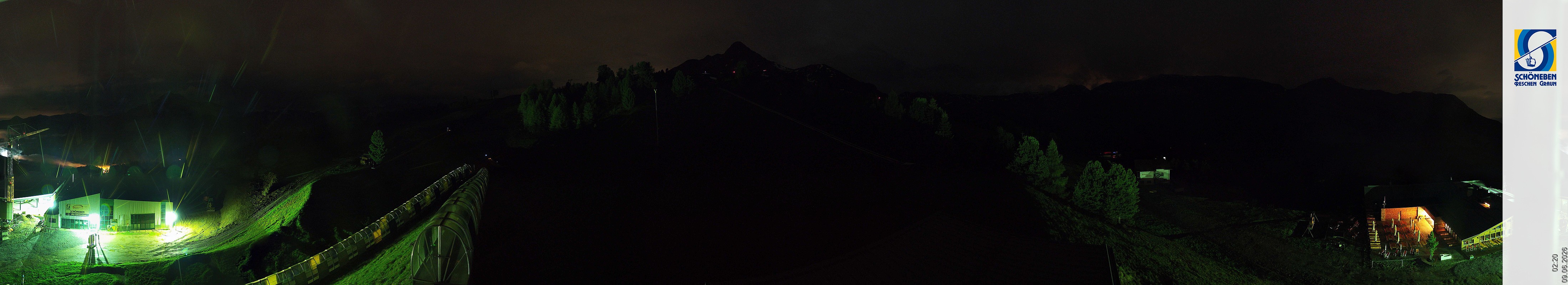 Archiv Foto Webcam Schöneben - Panoramablick von der Mittelstation