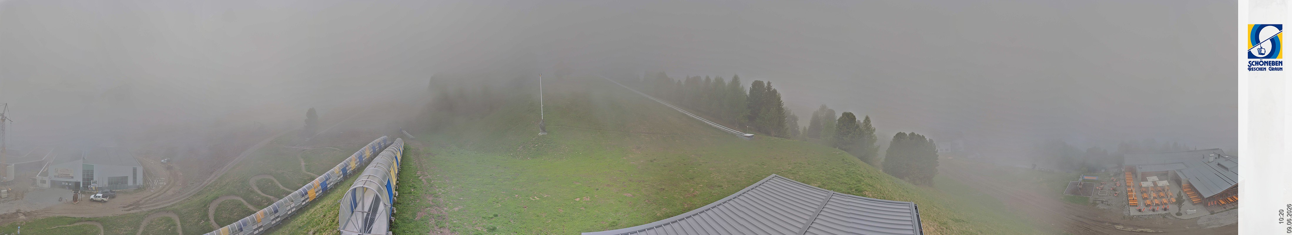 Archiv Foto Webcam Schöneben - Panoramablick von der Mittelstation