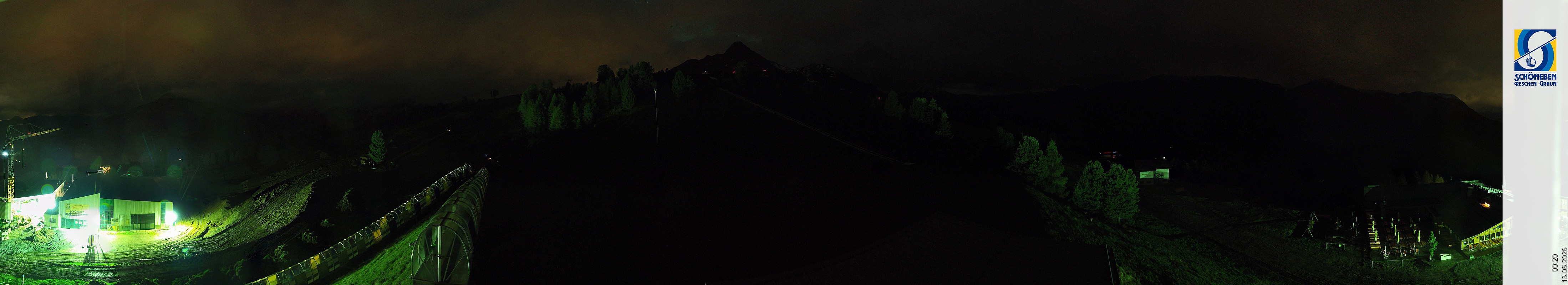 Archiv Foto Webcam Schöneben - Panoramablick von der Mittelstation