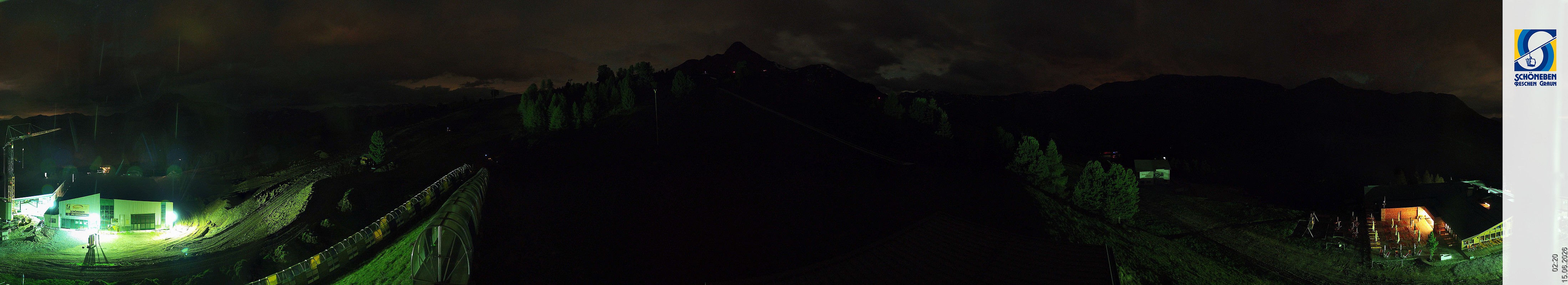 Archiv Foto Webcam Schöneben - Panoramablick von der Mittelstation