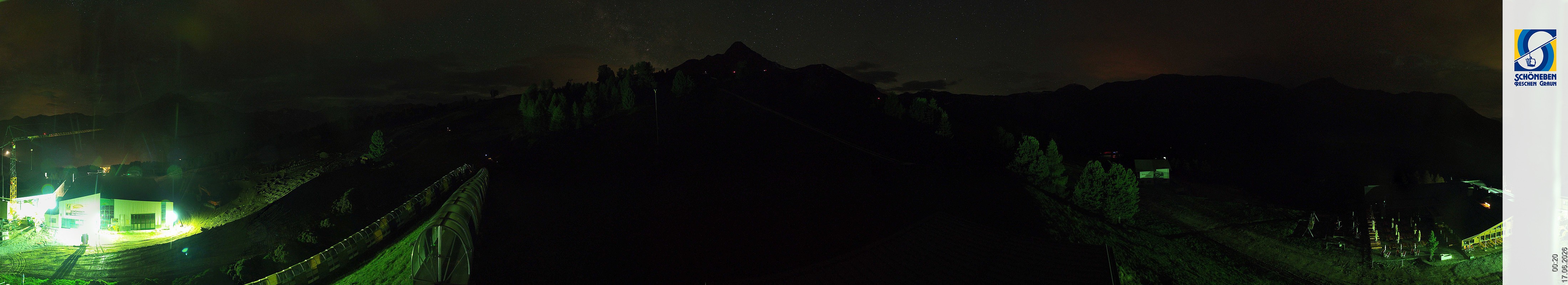 Archiv Foto Webcam Schöneben - Panoramablick von der Mittelstation