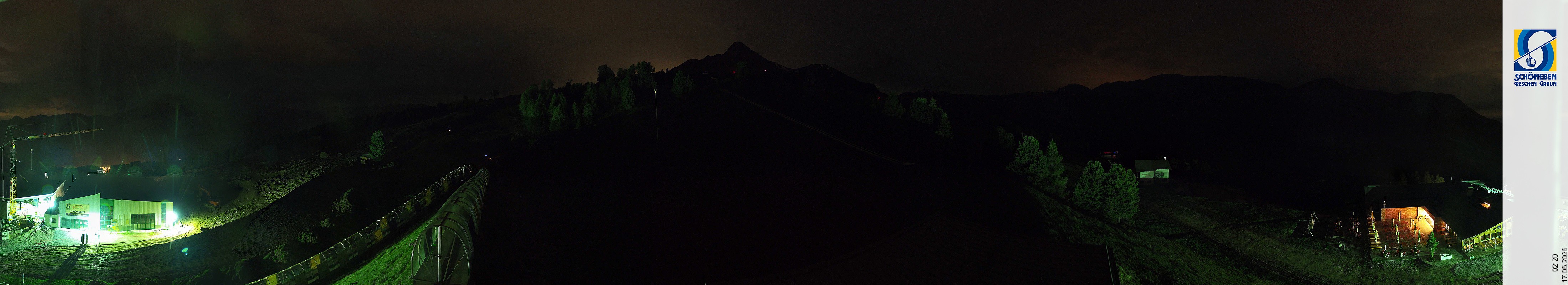 Archiv Foto Webcam Schöneben - Panoramablick von der Mittelstation