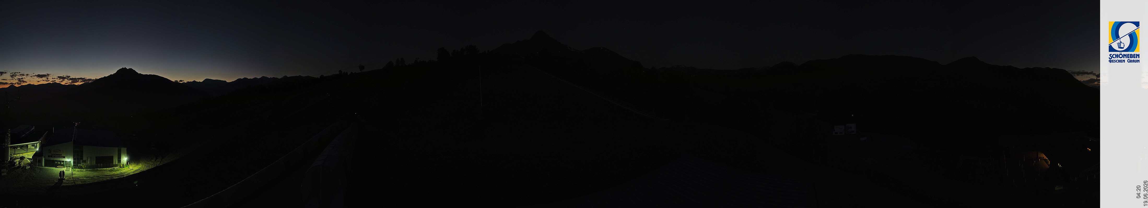 Archiv Foto Webcam Schöneben - Panoramablick von der Mittelstation