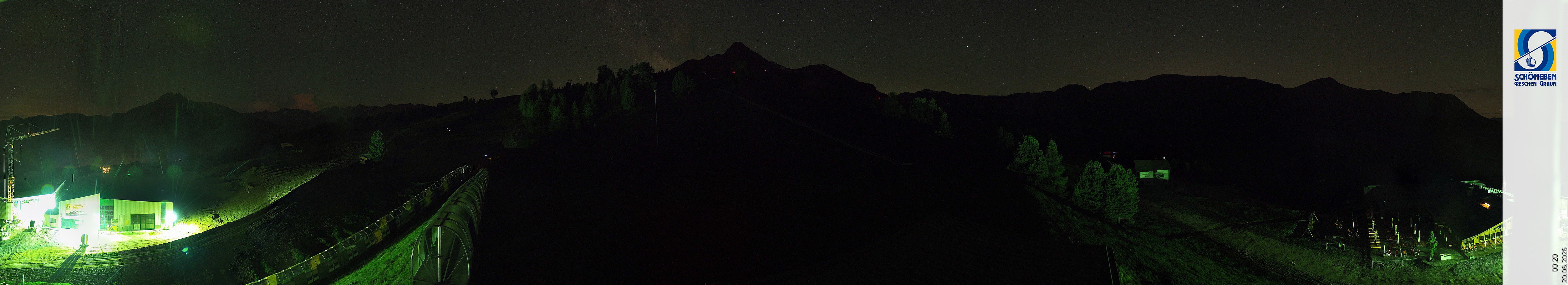 Archiv Foto Webcam Schöneben - Panoramablick von der Mittelstation
