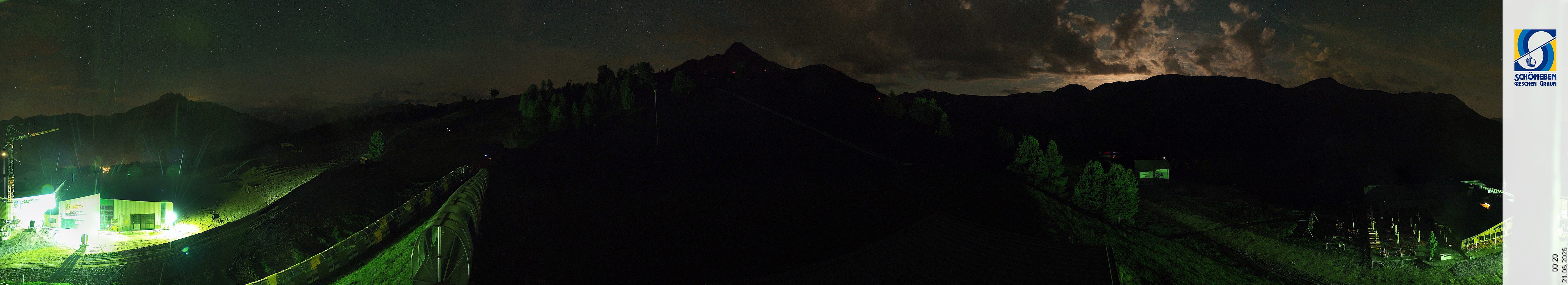 Archiv Foto Webcam Schöneben - Panoramablick von der Mittelstation