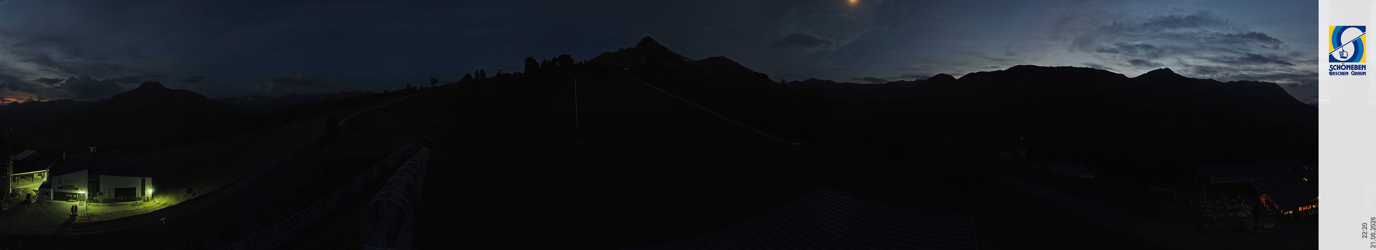 Archiv Foto Webcam Schöneben - Panoramablick von der Mittelstation
