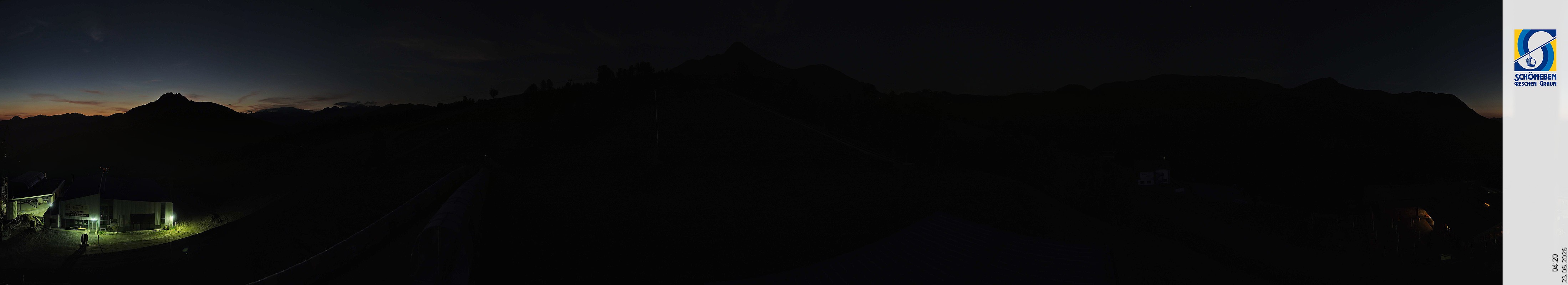 Archiv Foto Webcam Schöneben - Panoramablick von der Mittelstation