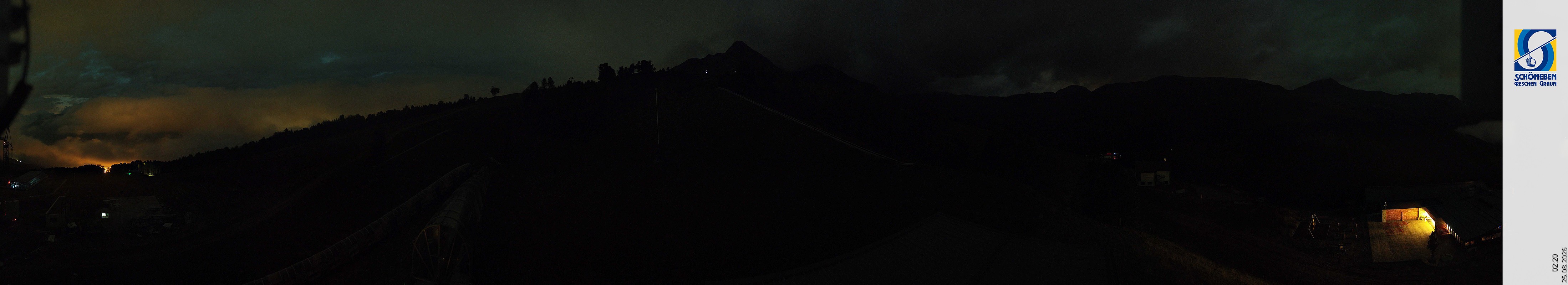 Archiv Foto Webcam Schöneben - Panoramablick von der Mittelstation