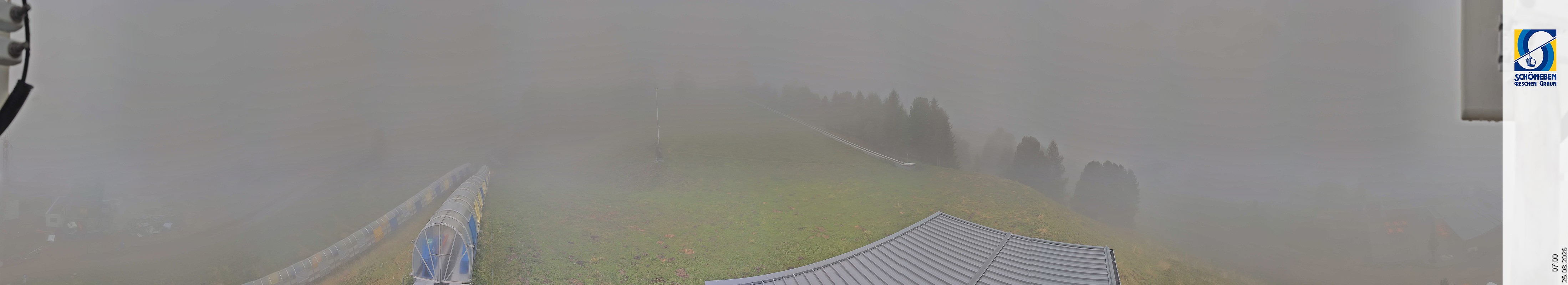 Archiv Foto Webcam Schöneben - Panoramablick von der Mittelstation