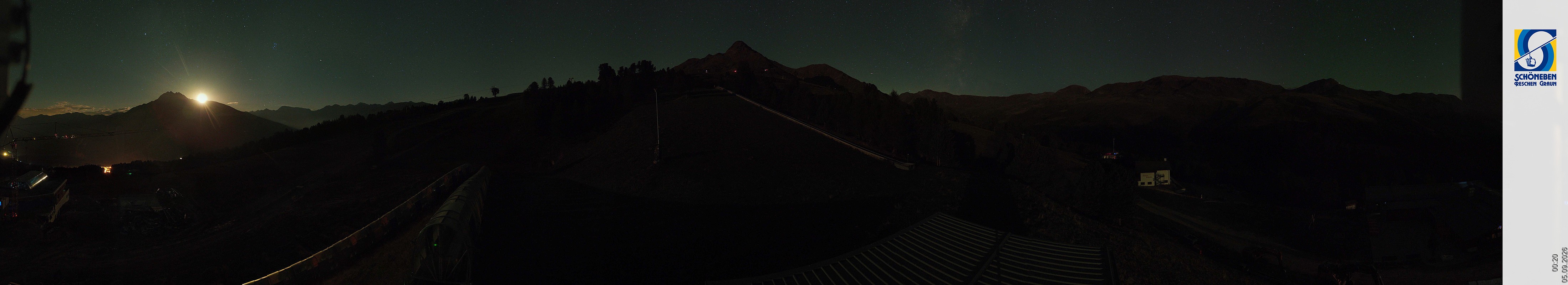 Archiv Foto Webcam Schöneben - Panoramablick von der Mittelstation