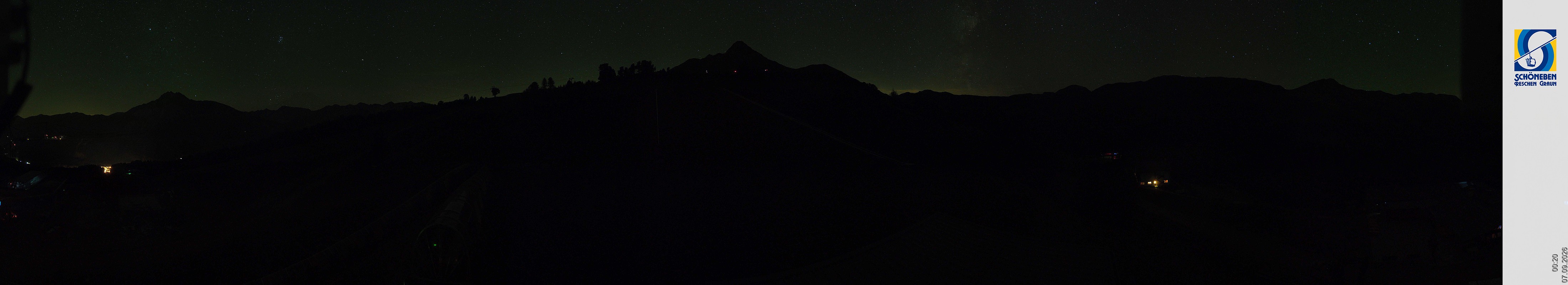 Archiv Foto Webcam Schöneben - Panoramablick von der Mittelstation