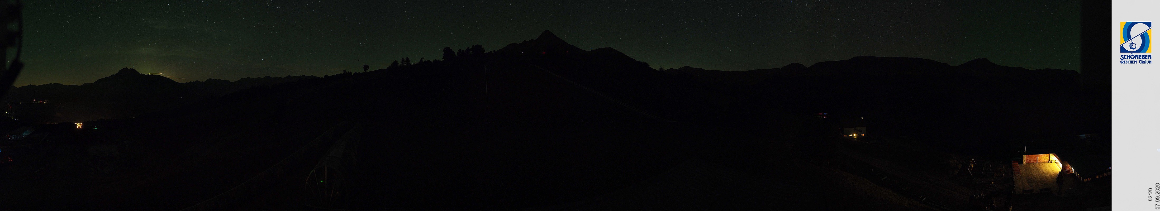 Archiv Foto Webcam Schöneben - Panoramablick von der Mittelstation