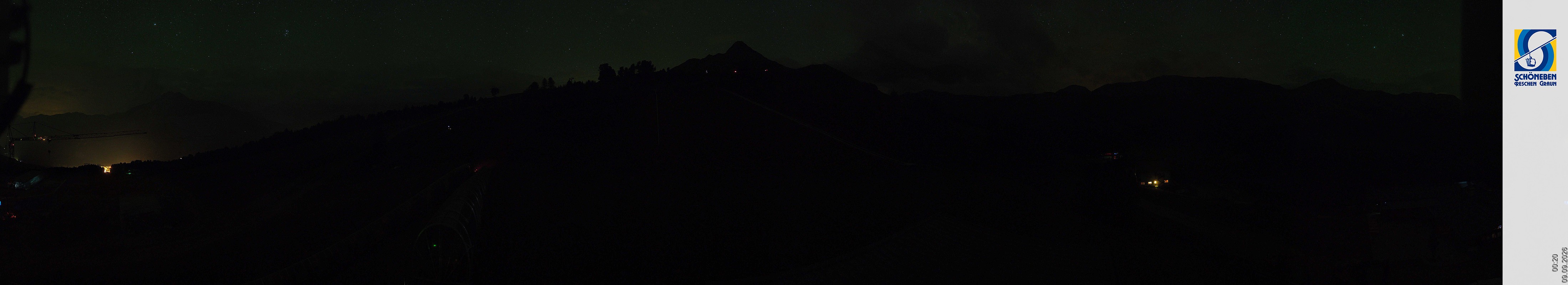 Archiv Foto Webcam Schöneben - Panoramablick von der Mittelstation