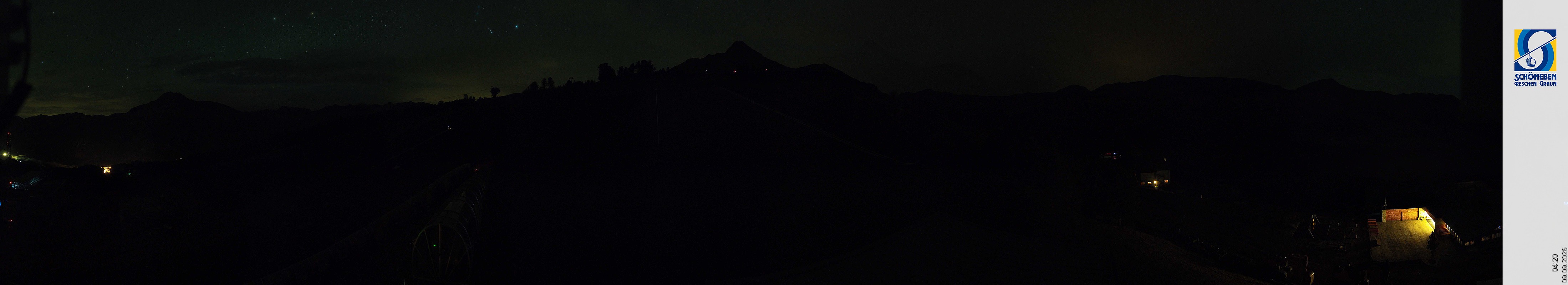 Archiv Foto Webcam Schöneben - Panoramablick von der Mittelstation