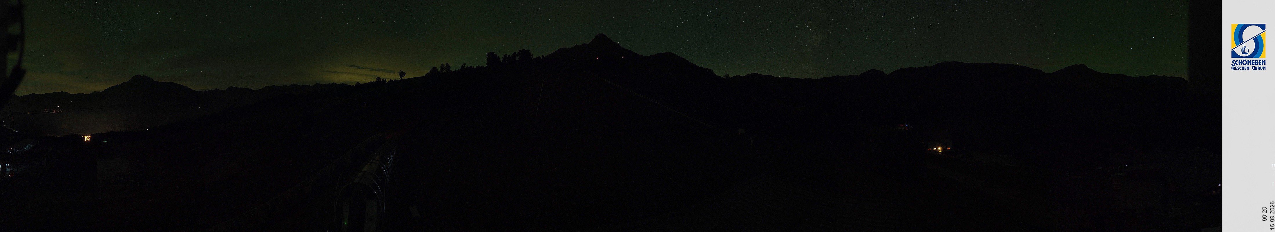 Archiv Foto Webcam Schöneben - Panoramablick von der Mittelstation