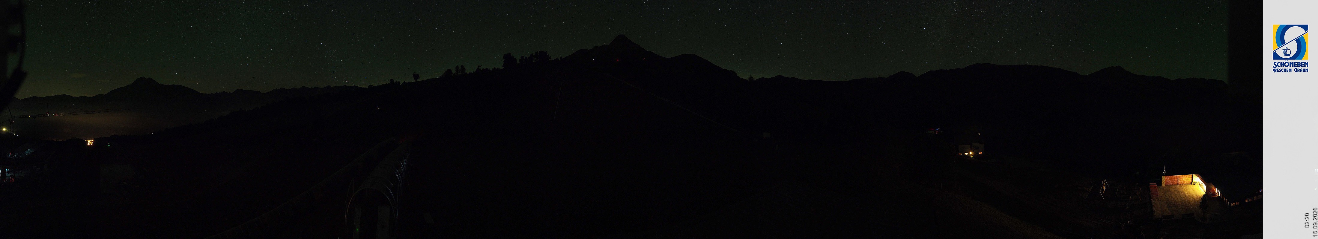 Archiv Foto Webcam Schöneben - Panoramablick von der Mittelstation