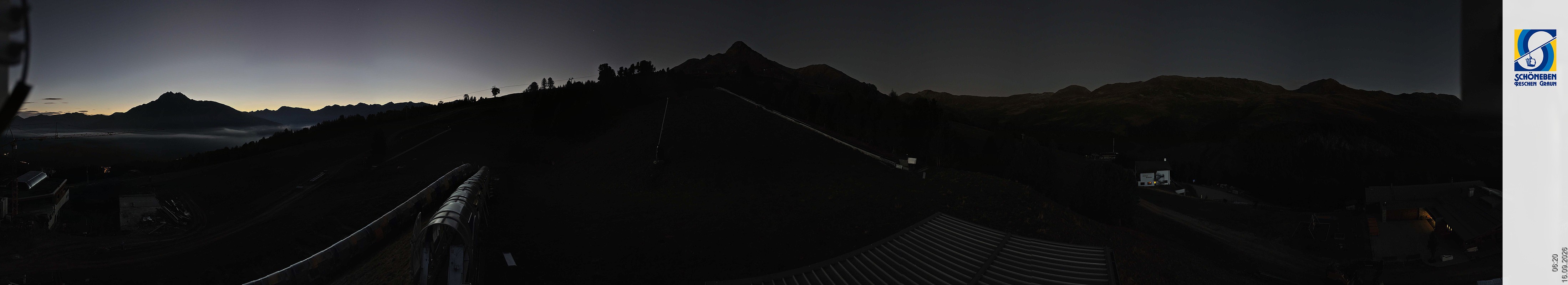 Archiv Foto Webcam Schöneben - Panoramablick von der Mittelstation