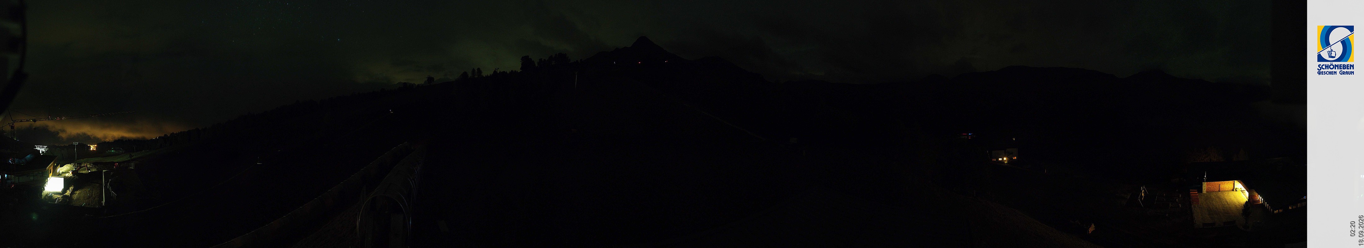 Archiv Foto Webcam Schöneben - Panoramablick von der Mittelstation