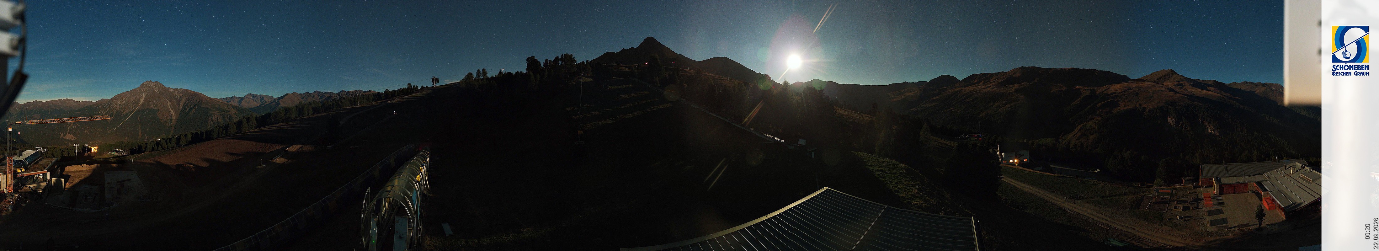 Archiv Foto Webcam Schöneben - Panoramablick von der Mittelstation