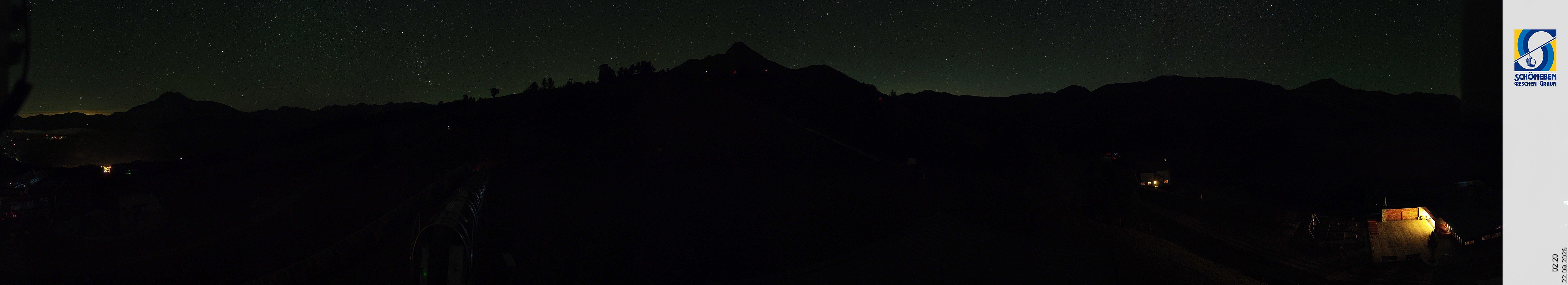 Archiv Foto Webcam Schöneben - Panoramablick von der Mittelstation