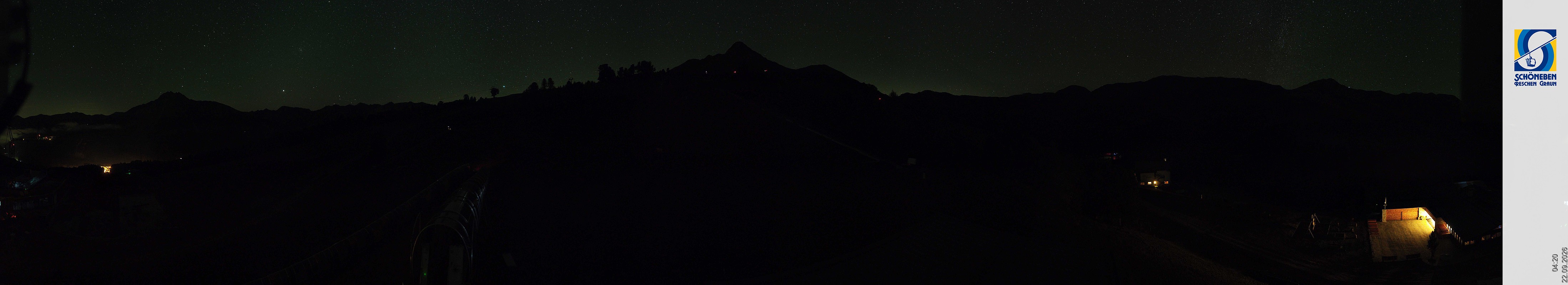 Archiv Foto Webcam Schöneben - Panoramablick von der Mittelstation