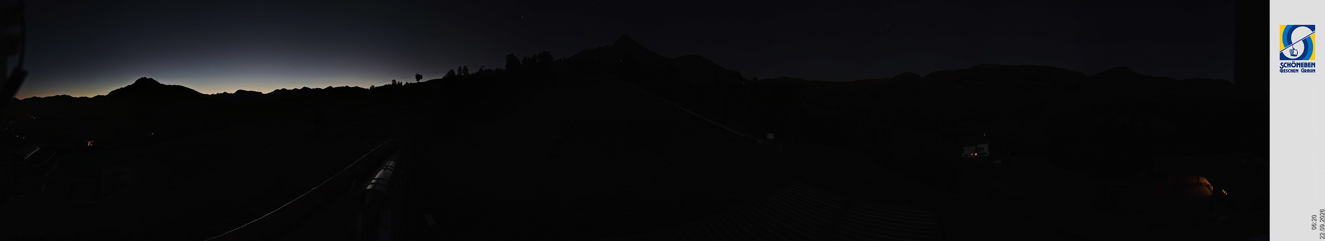 Archiv Foto Webcam Schöneben - Panoramablick von der Mittelstation