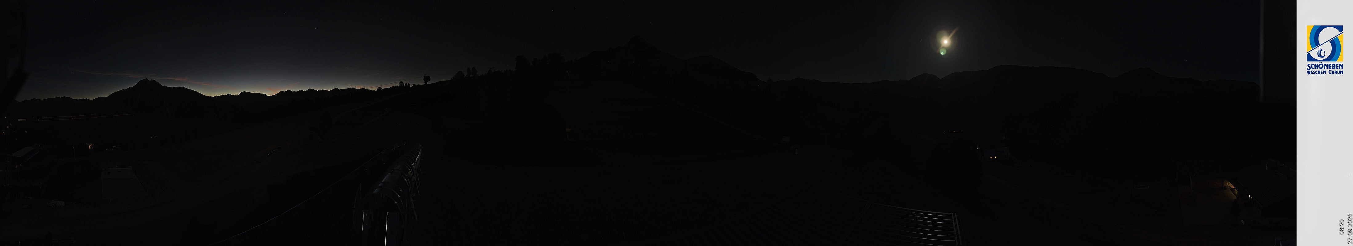 Archiv Foto Webcam Schöneben - Panoramablick von der Mittelstation
