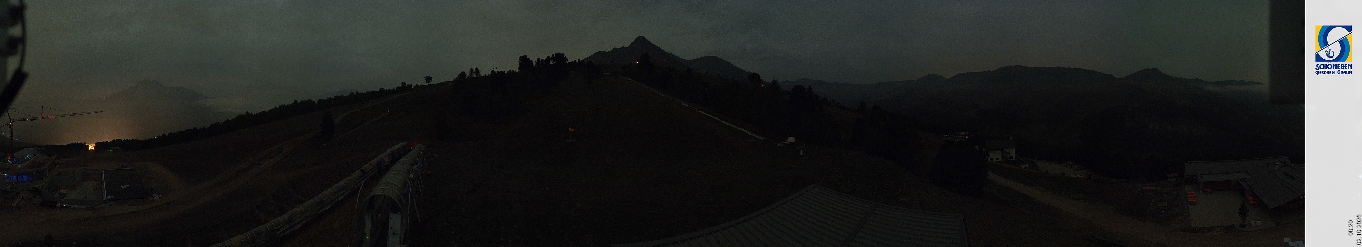 Archiv Foto Webcam Schöneben - Panoramablick von der Mittelstation