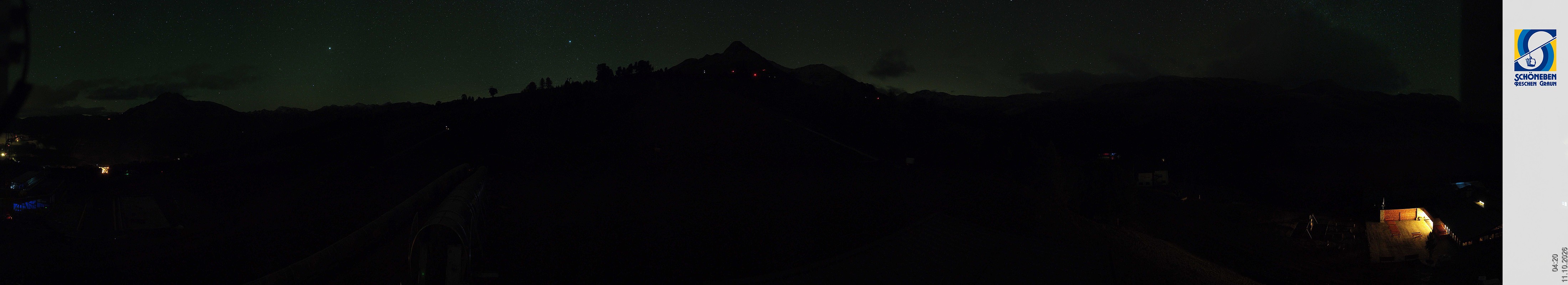 Archiv Foto Webcam Schöneben - Panoramablick von der Mittelstation