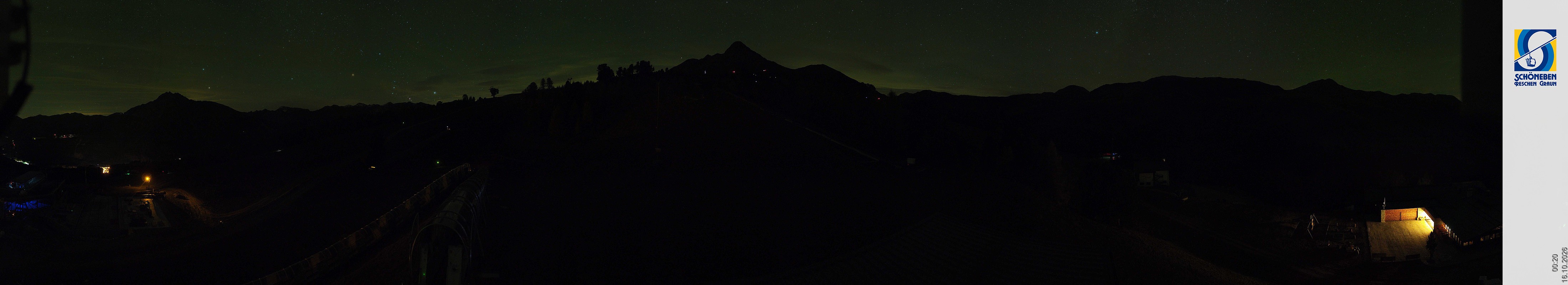 Archiv Foto Webcam Schöneben - Panoramablick von der Mittelstation