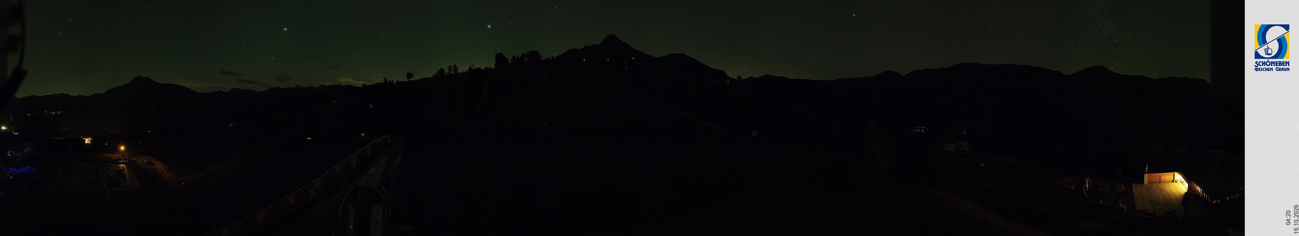 Archiv Foto Webcam Schöneben - Panoramablick von der Mittelstation