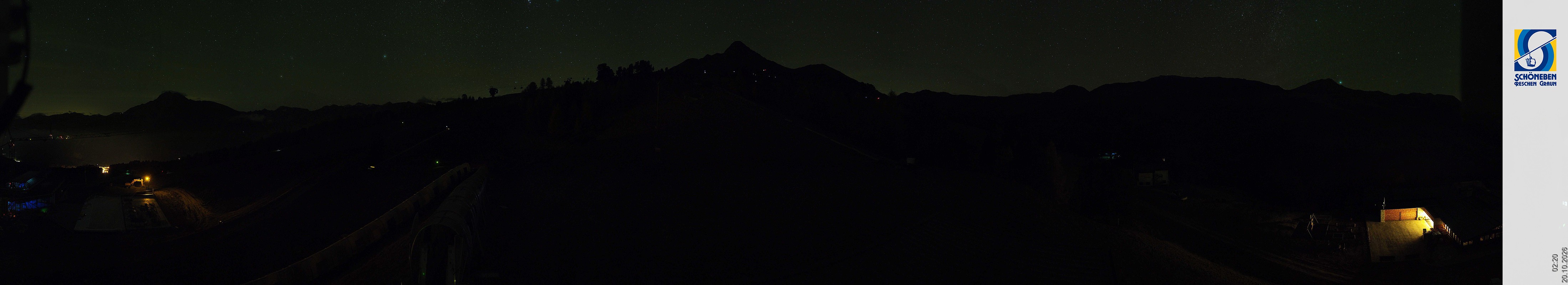 Archiv Foto Webcam Schöneben - Panoramablick von der Mittelstation