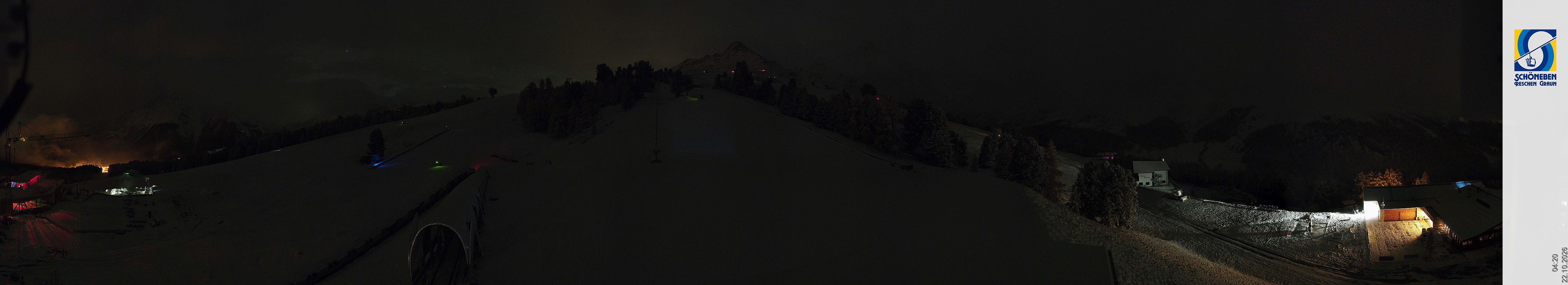 Archiv Foto Webcam Schöneben - Panoramablick von der Mittelstation