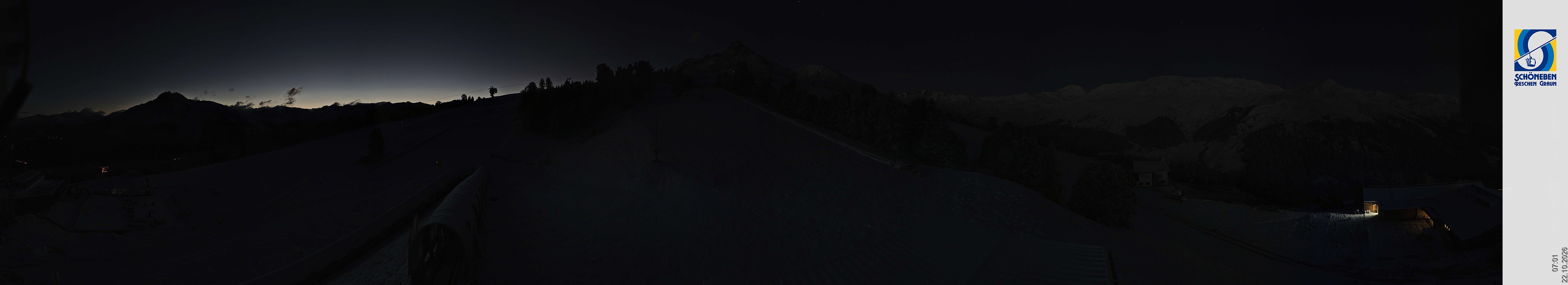 Archiv Foto Webcam Schöneben - Panoramablick von der Mittelstation