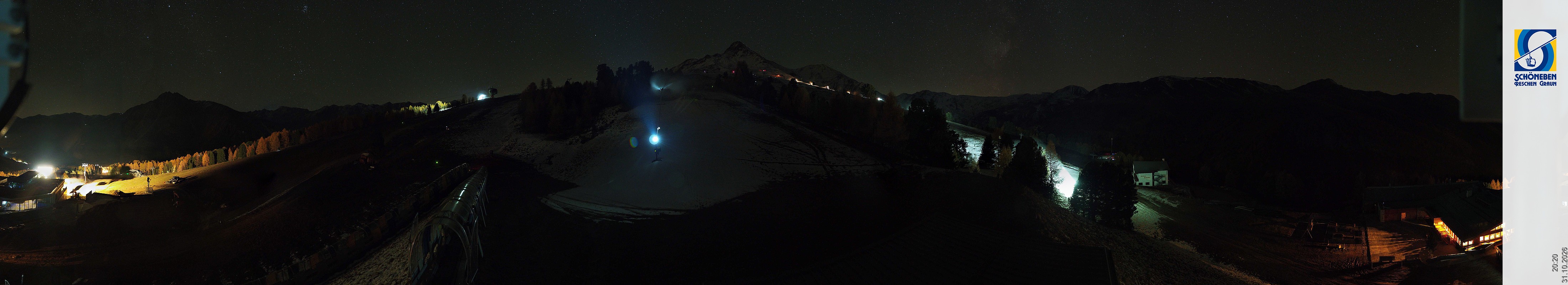 Archiv Foto Webcam Schöneben - Panoramablick von der Mittelstation