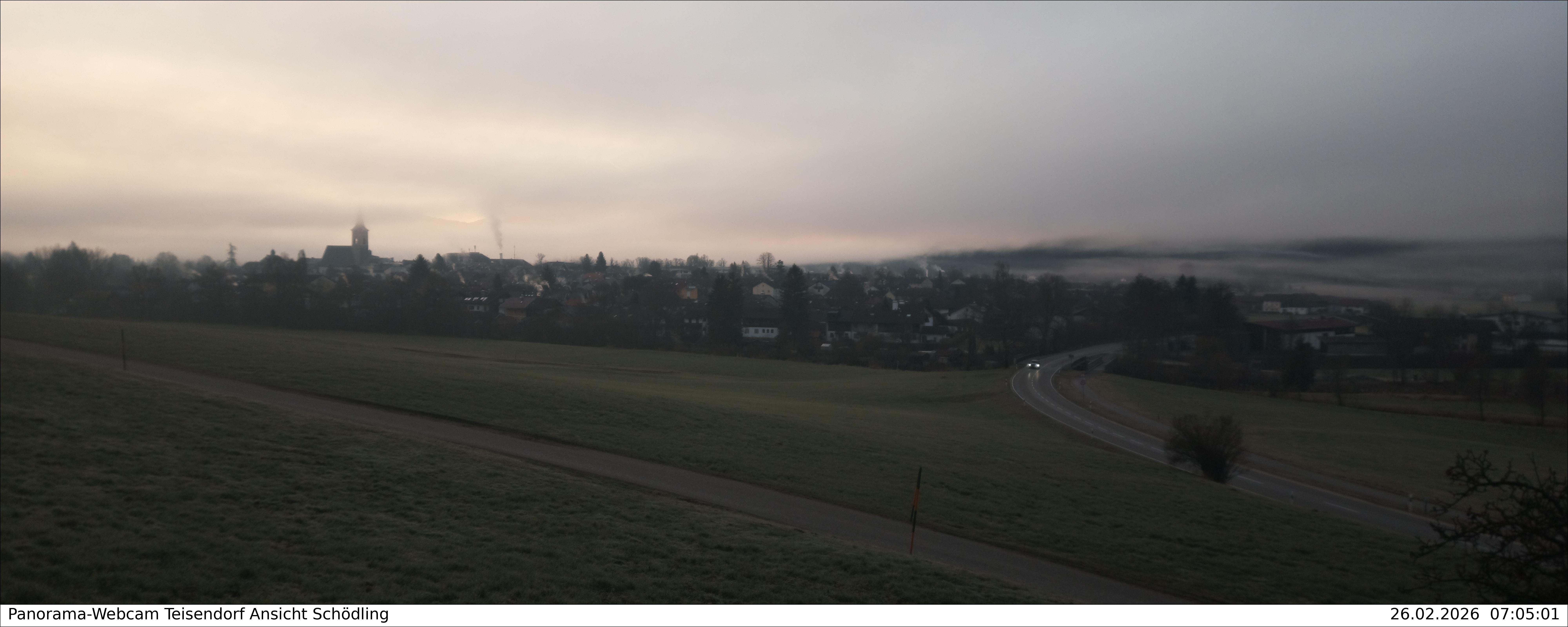 Archived image Webcam Teisendorf in the Berchtesgadener Land