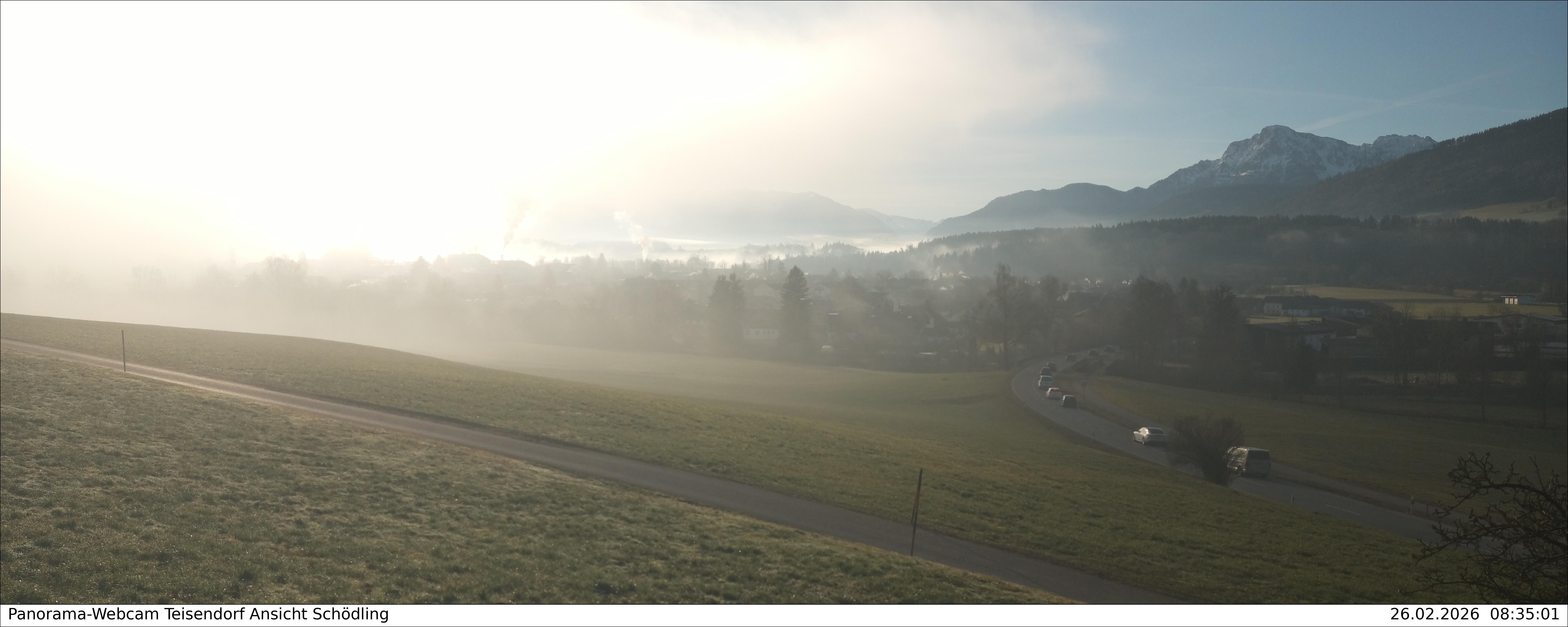 Archived image Webcam Teisendorf in the Berchtesgadener Land