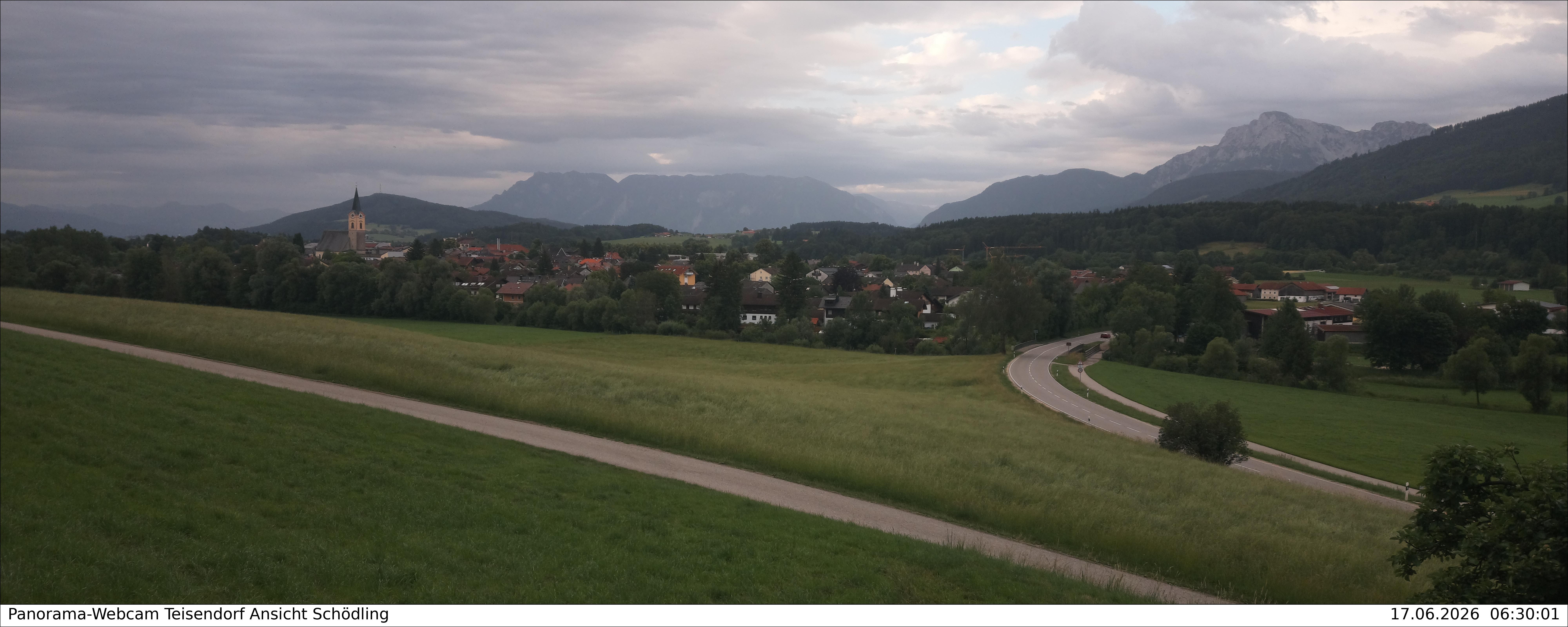 Archived image Webcam Teisendorf in the Berchtesgadener Land