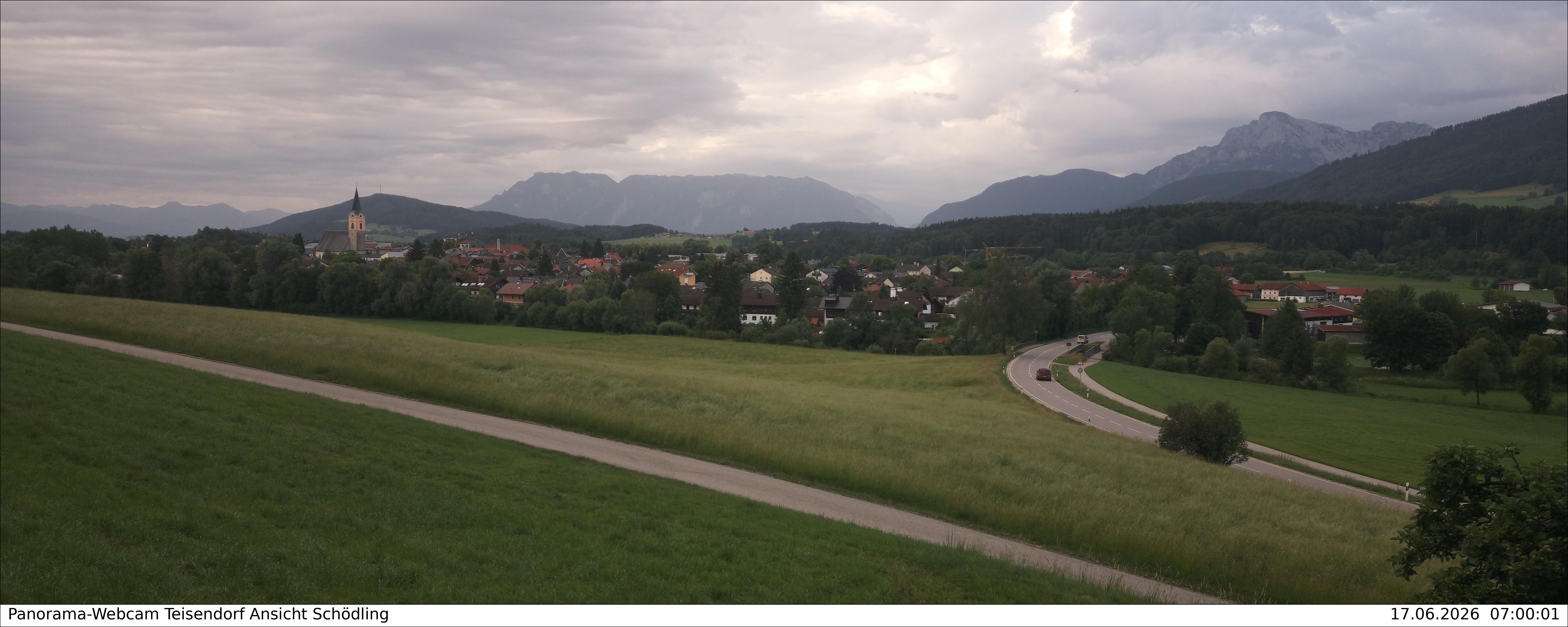Archived image Webcam Teisendorf in the Berchtesgadener Land