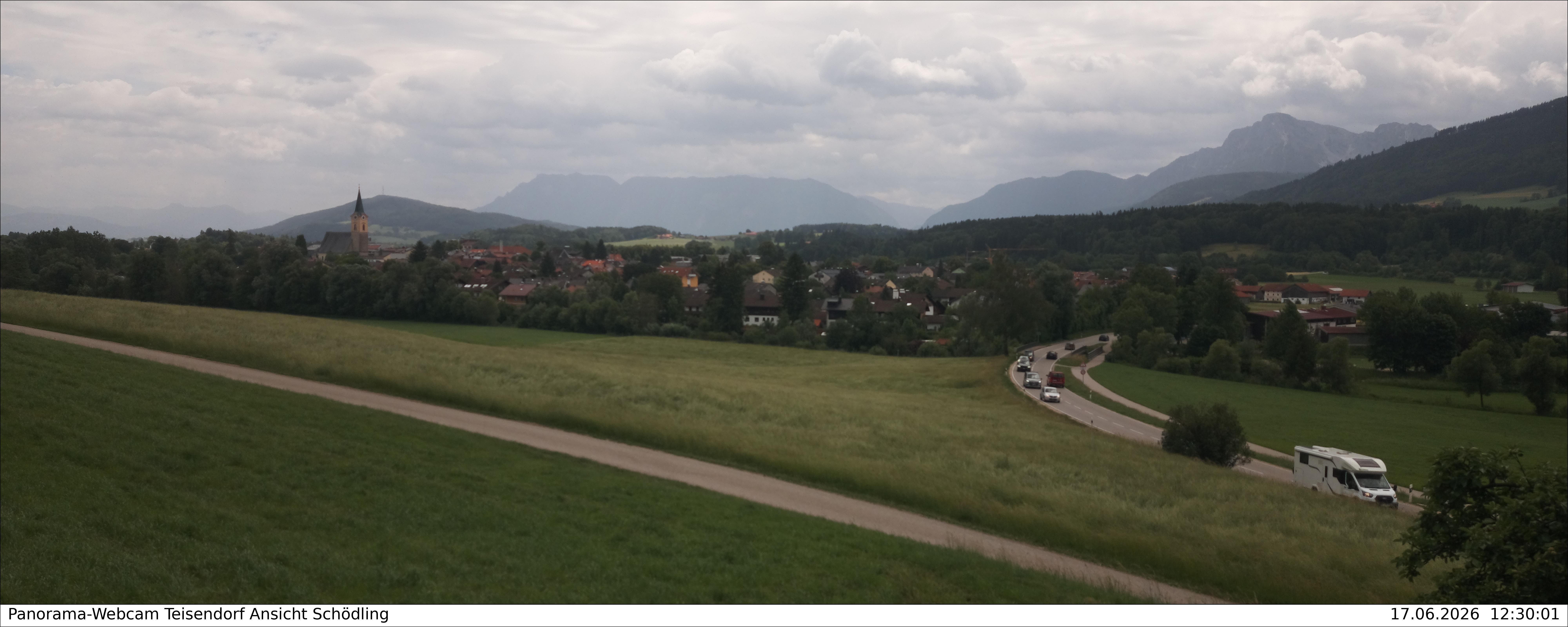 Archived image Webcam Teisendorf in the Berchtesgadener Land